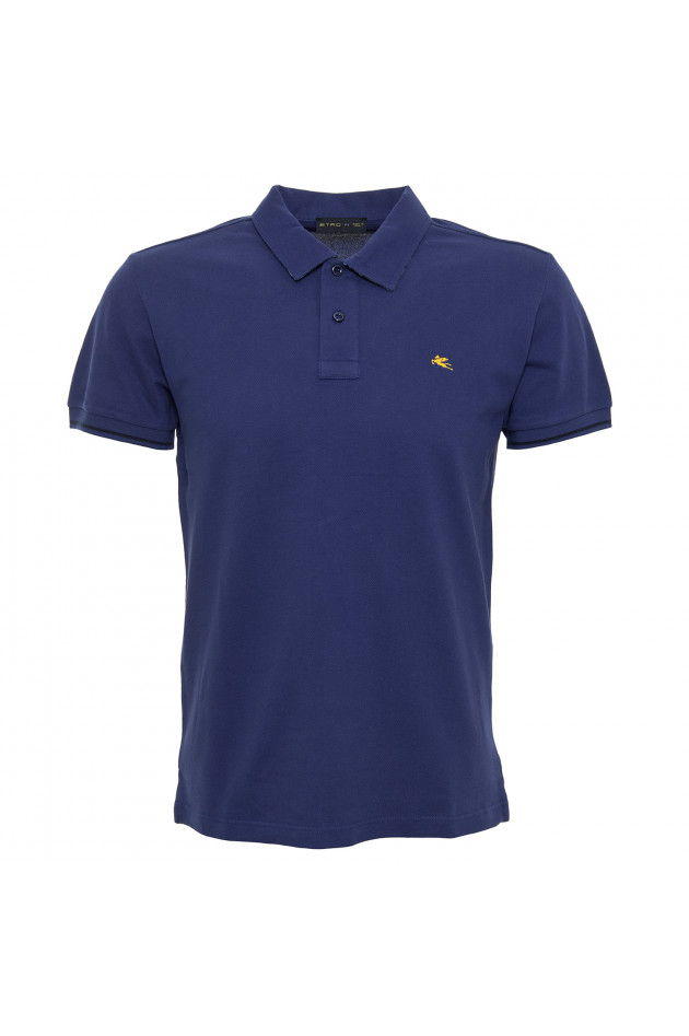 Etro Poloshirt Royalblau