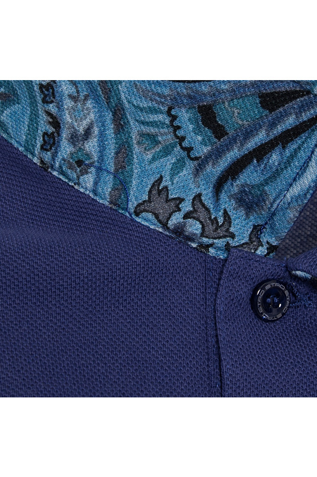 Etro Poloshirt Royalblau