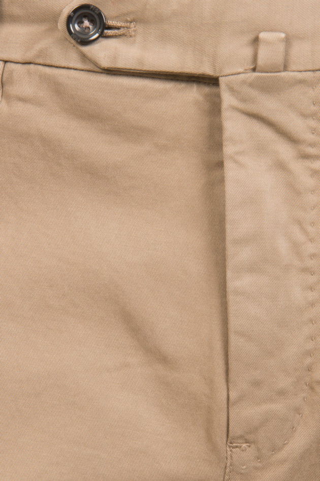 PT01+PT05 Hose aus Baumwollstretch in Beige