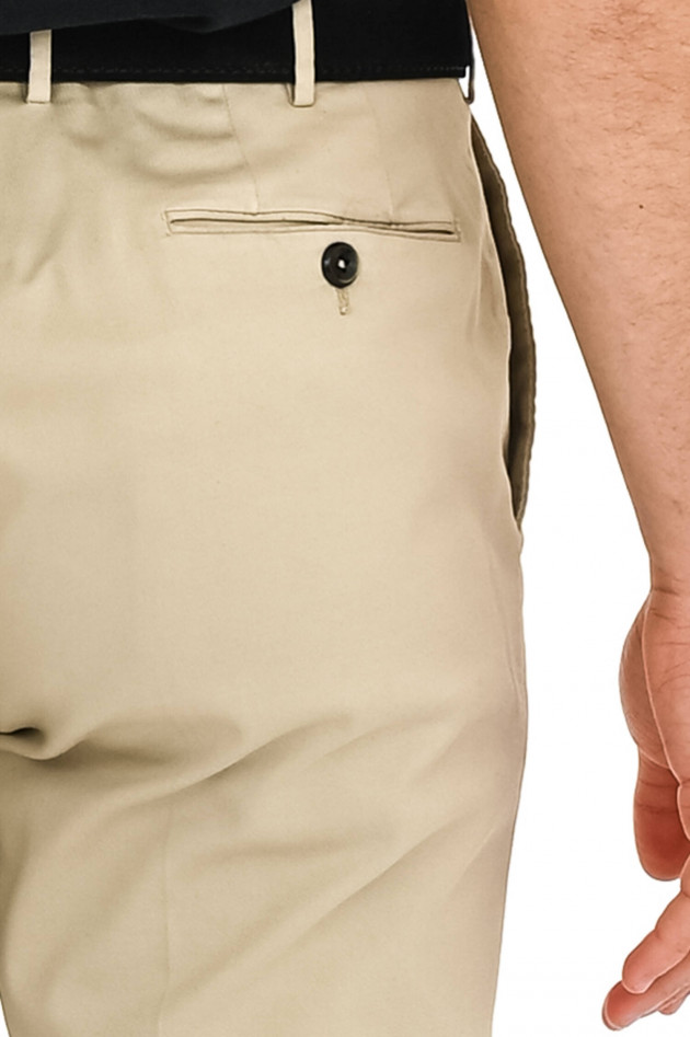 PT01+PT05 Hose aus Baumwollstretch in Sand