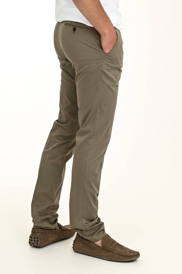 PT01+PT05 Hose aus Baumwolle in Taupe