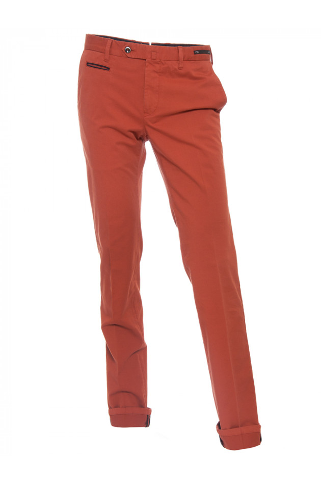 PT01 Baumwollhose Bahia Rotorange