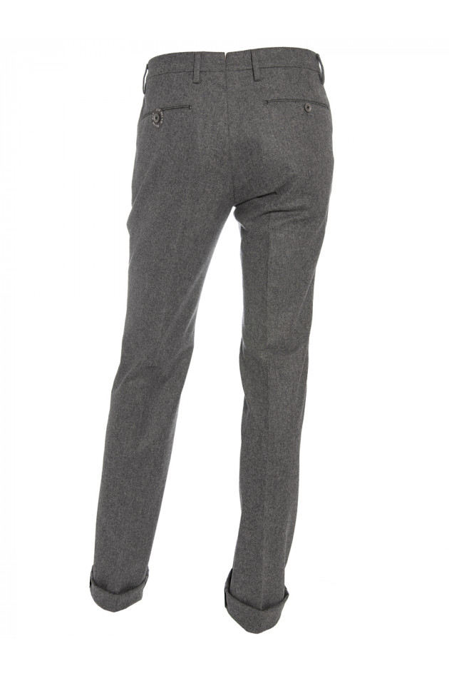 PT01 Flanellhose Bespoke Mittelgrau