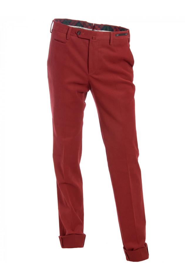 PT01 Baumwollhose Slim Fit Rot