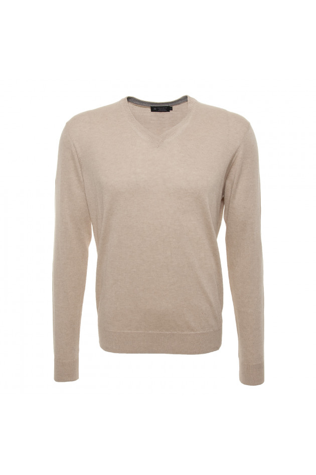 Hackett London Pullover in Hellbeige