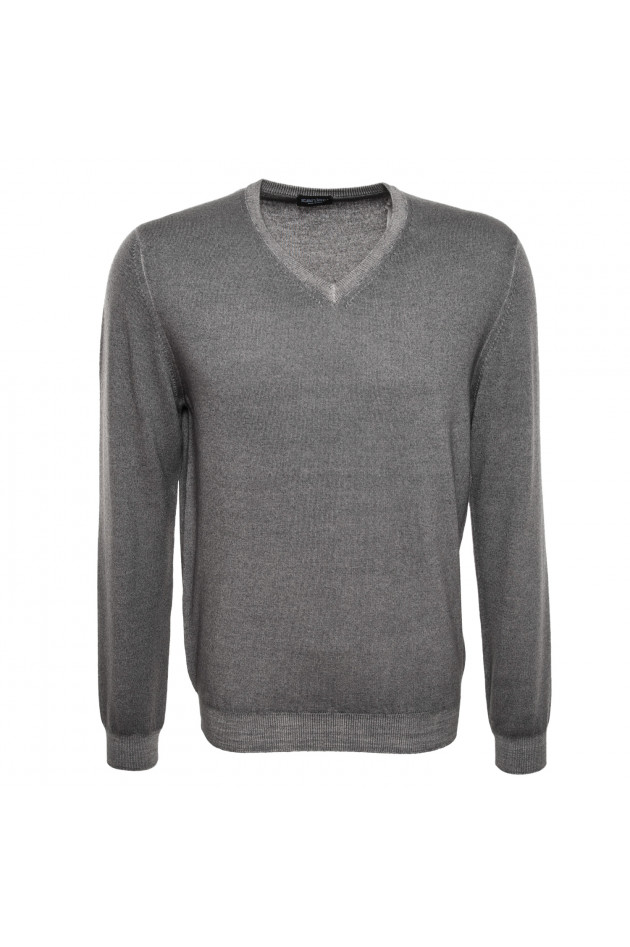 Zanieri Pullover in Hellgrau