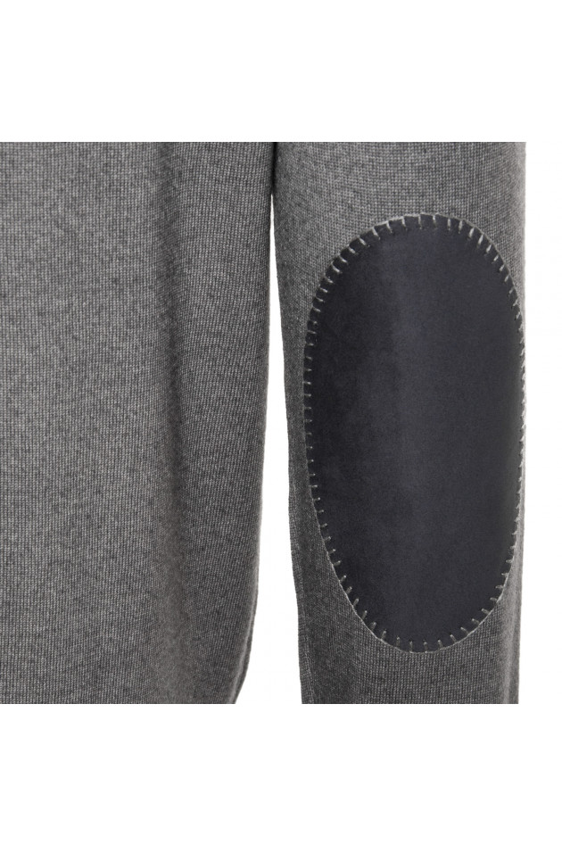 Zanieri Pullover in Hellgrau