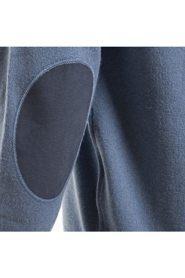 Hackett London Pullover in Jeansblau