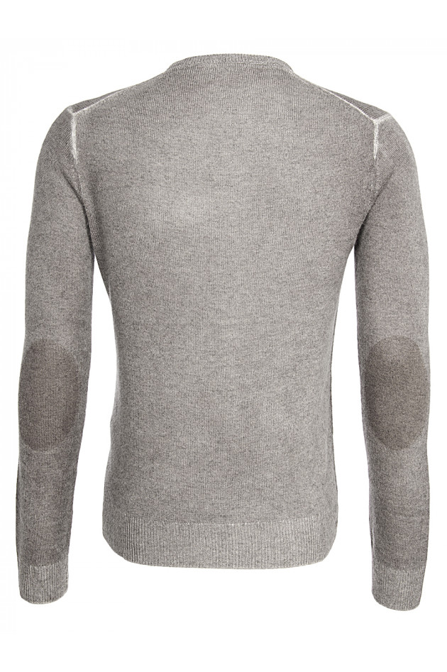 Queensland Kaschmirpullover Hellgrau