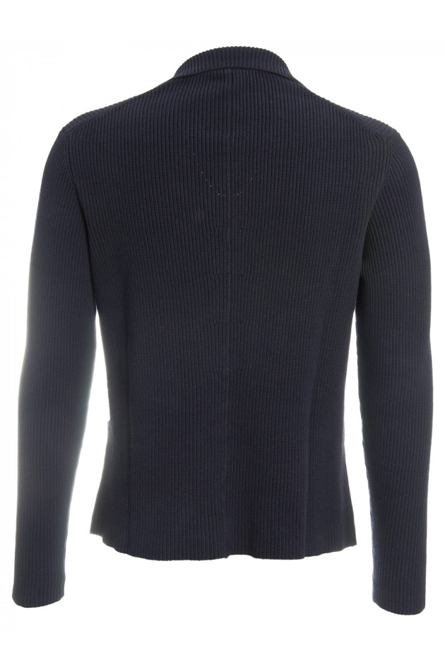 Altea Rippstrickjacke in Navy