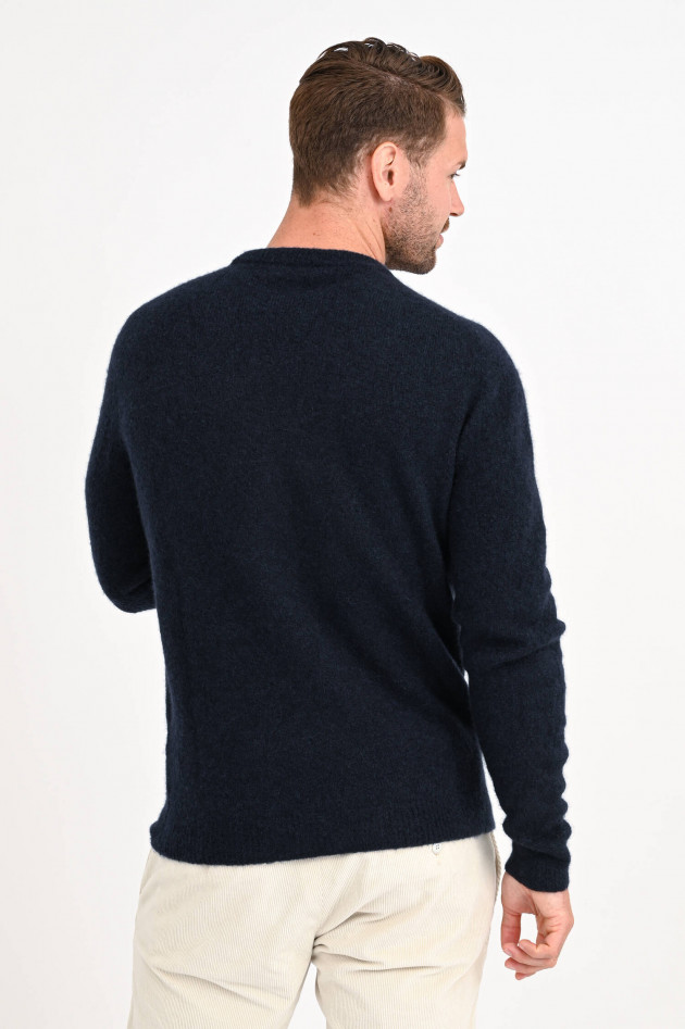 Roberto Collina Pullover aus Cashmere in Navy