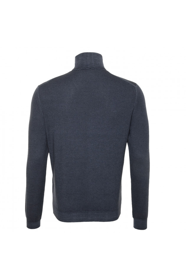 Zanieri Rollkragenpullover in Navy