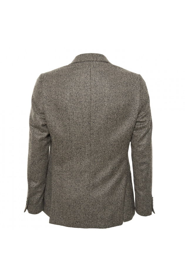 Etro Sakko in Beige/Schwarz gemustert
