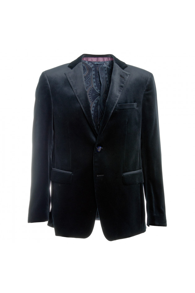 Etro Samtsakko in Navy