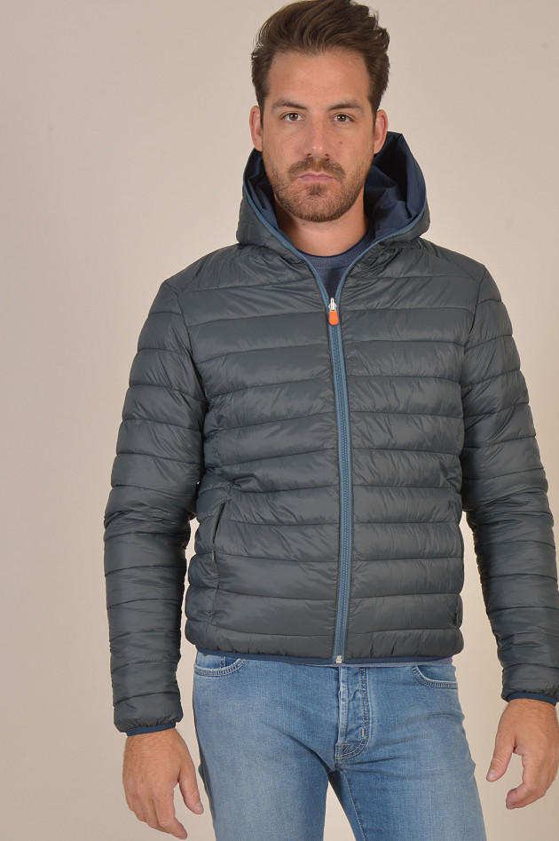 Save the duck Wendejacke in Blau