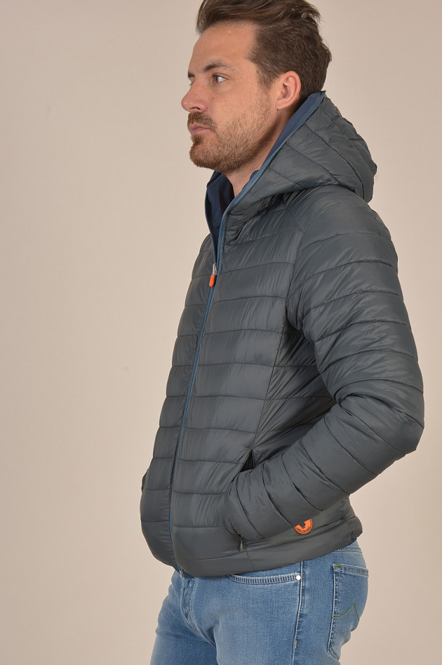 Save the duck Wendejacke in Blau