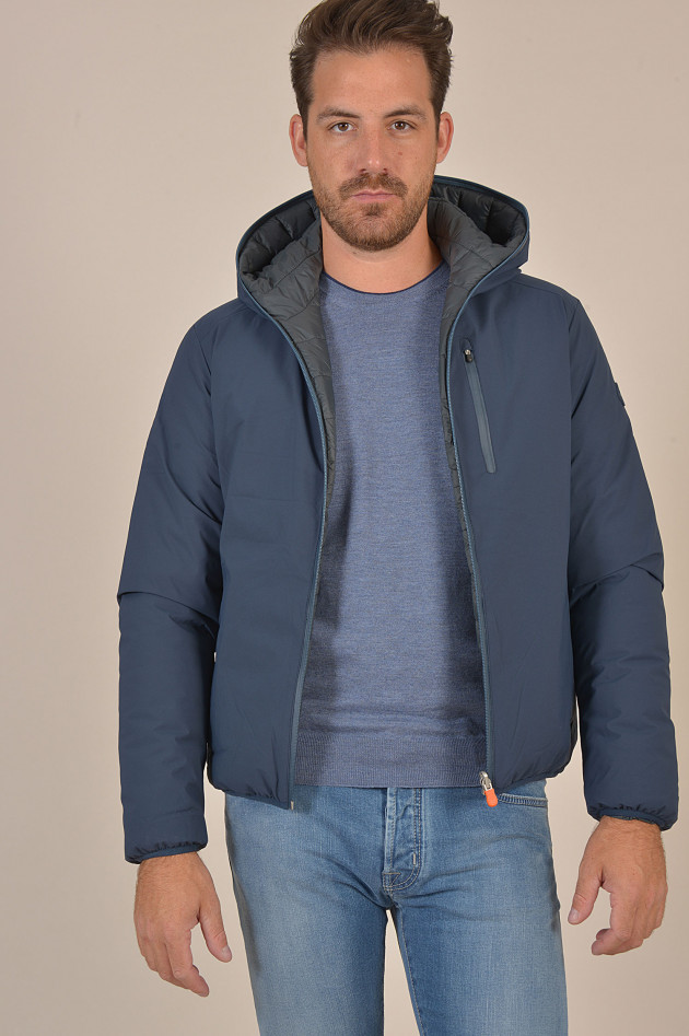 Save the duck Wendejacke in Blau
