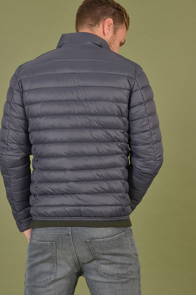 Save the duck Jacke in Grau/Blau/Schwarz