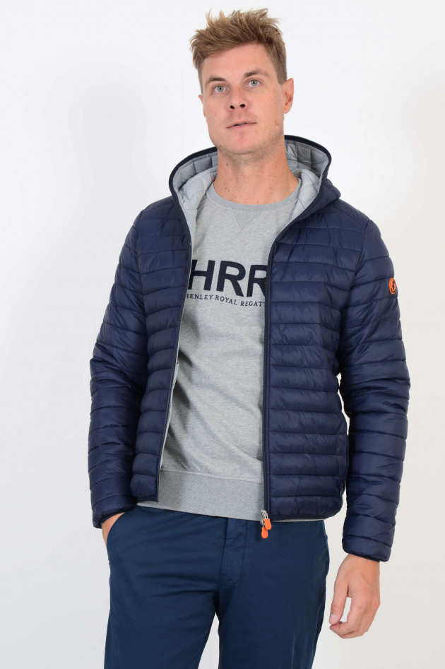 Save the duck Jacke in Navy/Grau