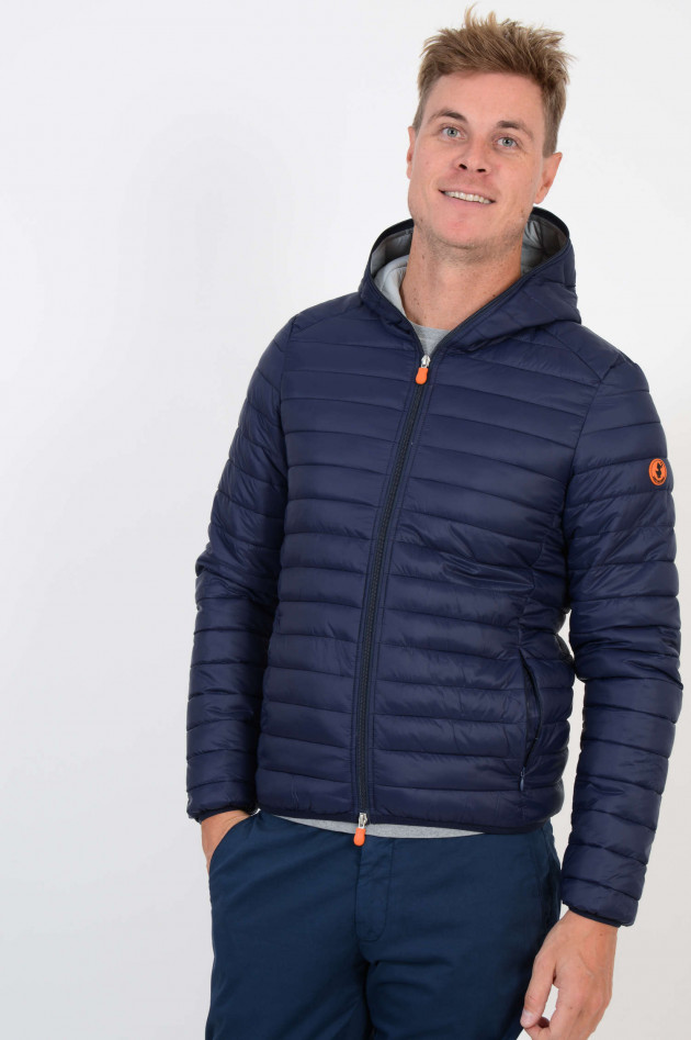 Save the duck Jacke in Navy/Grau