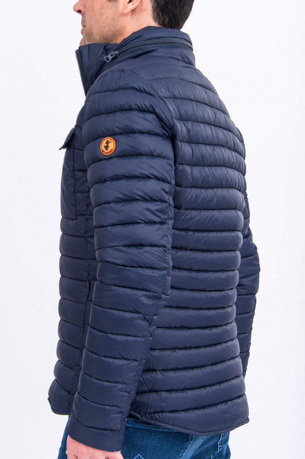 Save the duck Steppjacke mit Stehkragen in Navy