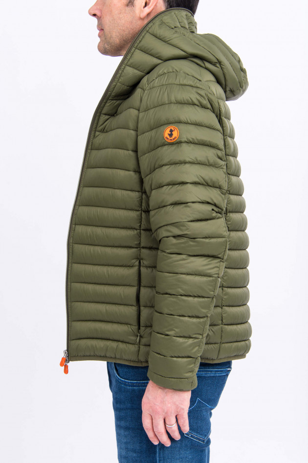 Save the duck Steppjacke in Oliv