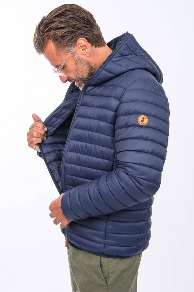 Save the duck Steppjacke mit Kapuze in Navy