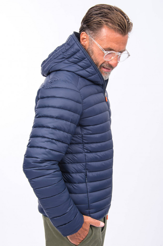 Save the duck Steppjacke mit Kapuze in Navy