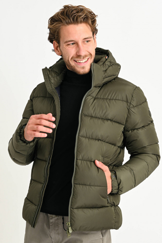 Save the duck Jacke MEGA in Oliv