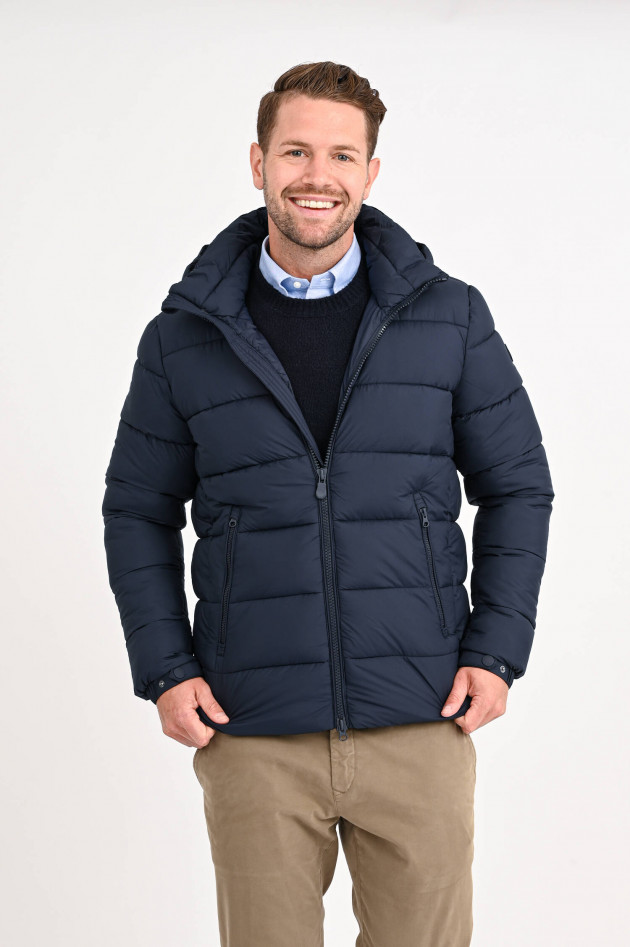 Save the duck Vegane Steppjacke BORIS in Navy | GRUENER.AT