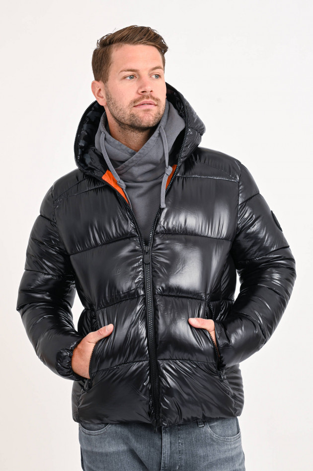 Save the duck Vegane Steppjacke EDGARD in Schwarz