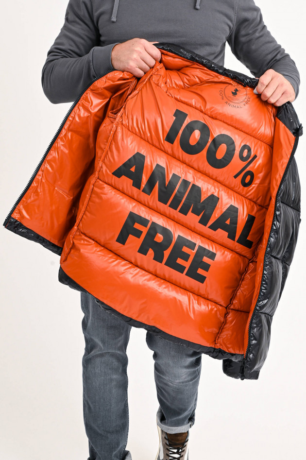 Save the duck Vegane Steppjacke EDGARD in Schwarz