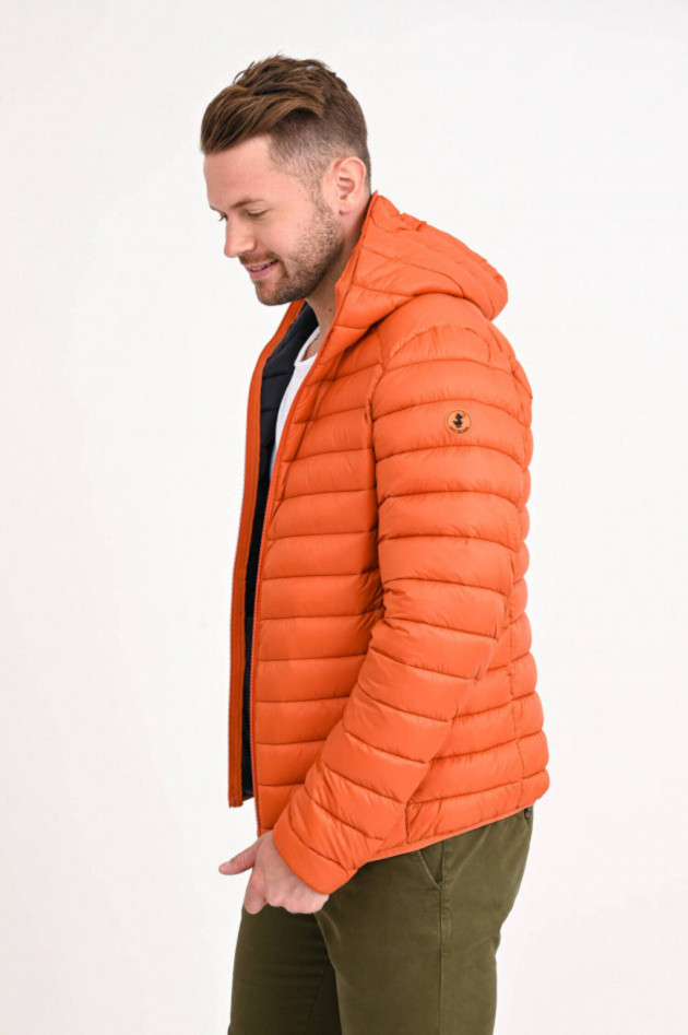 Save the duck Vegane Steppjacke DONALD in Orange