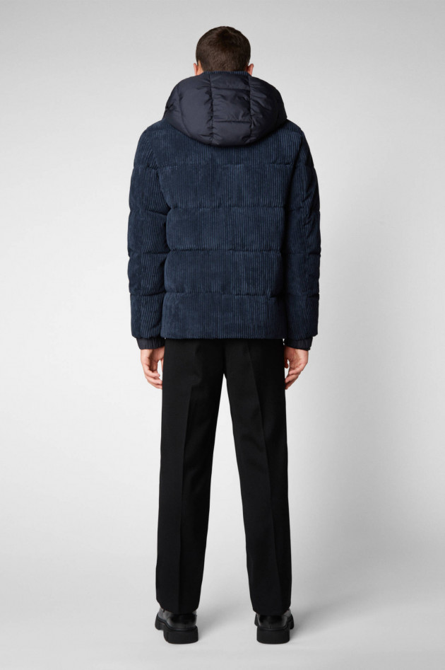 Save the duck Jacke ALBUS aus Cord in Marineblau
