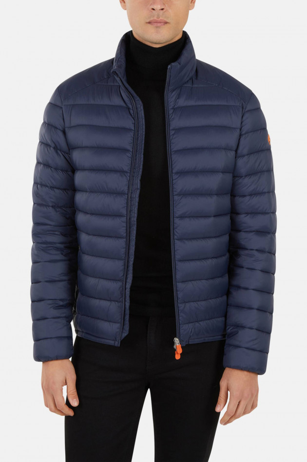 Save the duck Steppjacke GIGA mit Stehkragen in Schwarzblau