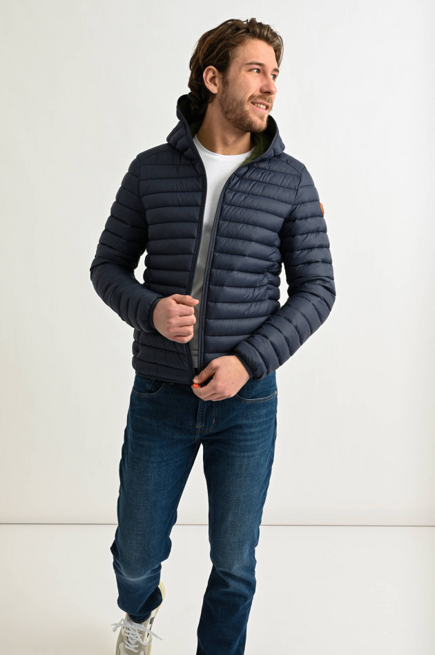 Save the duck Vegane Steppjacke DONALD in Navy