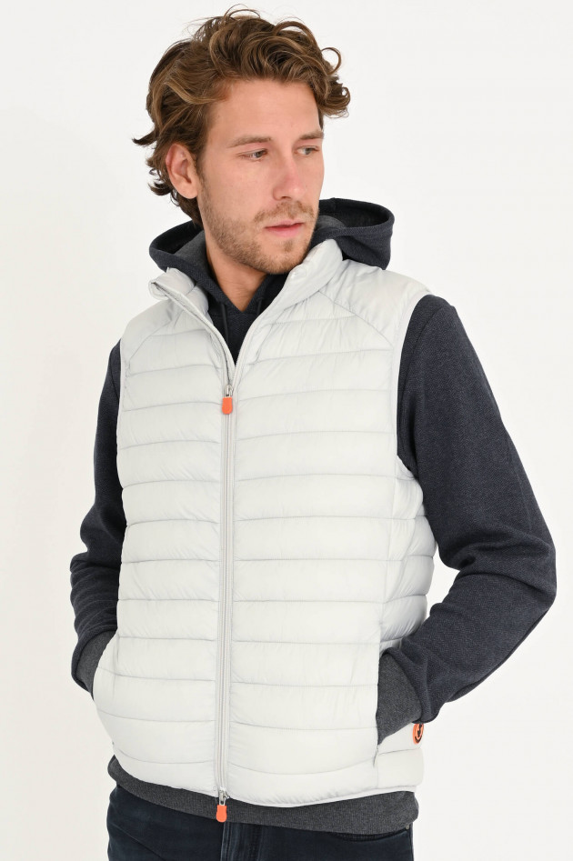 Save the duck Veganes Daunen-Gilet in Silber