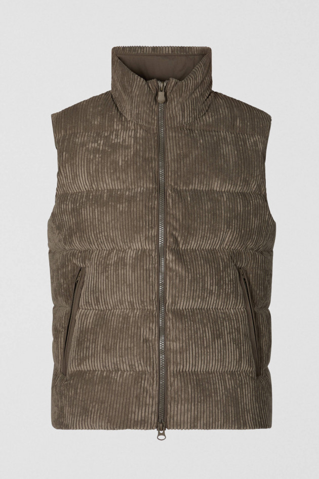 Save the duck Cord Gilet EUROYOPS in Taupe