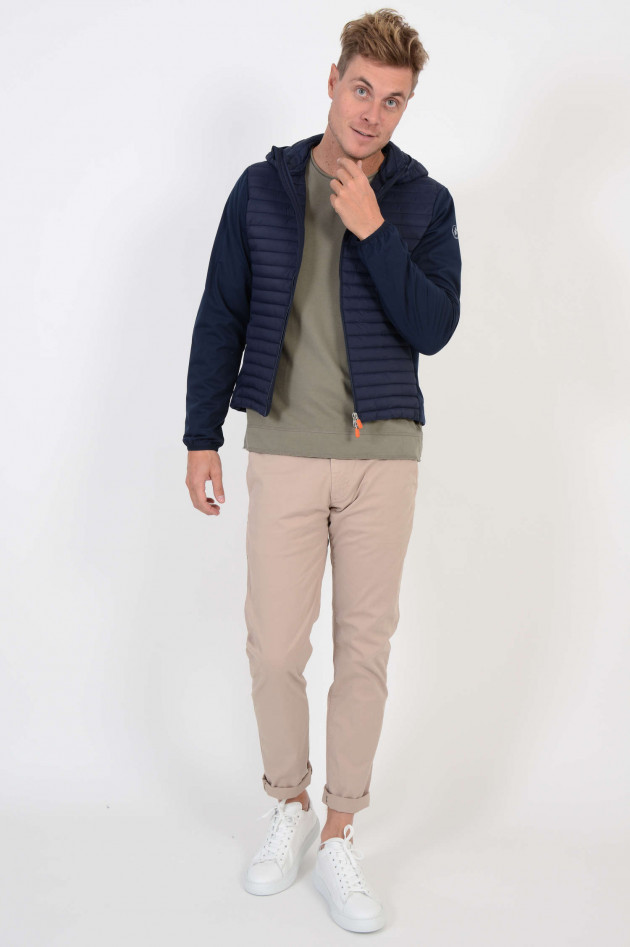 Save the Duck Hybrid Jacke in Navy