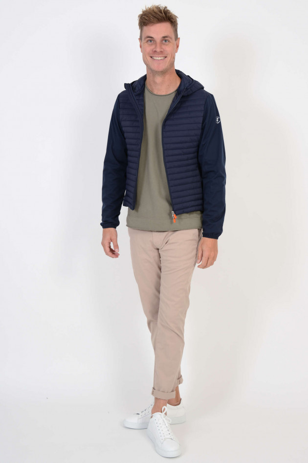 Save the Duck Hybrid Jacke in Navy