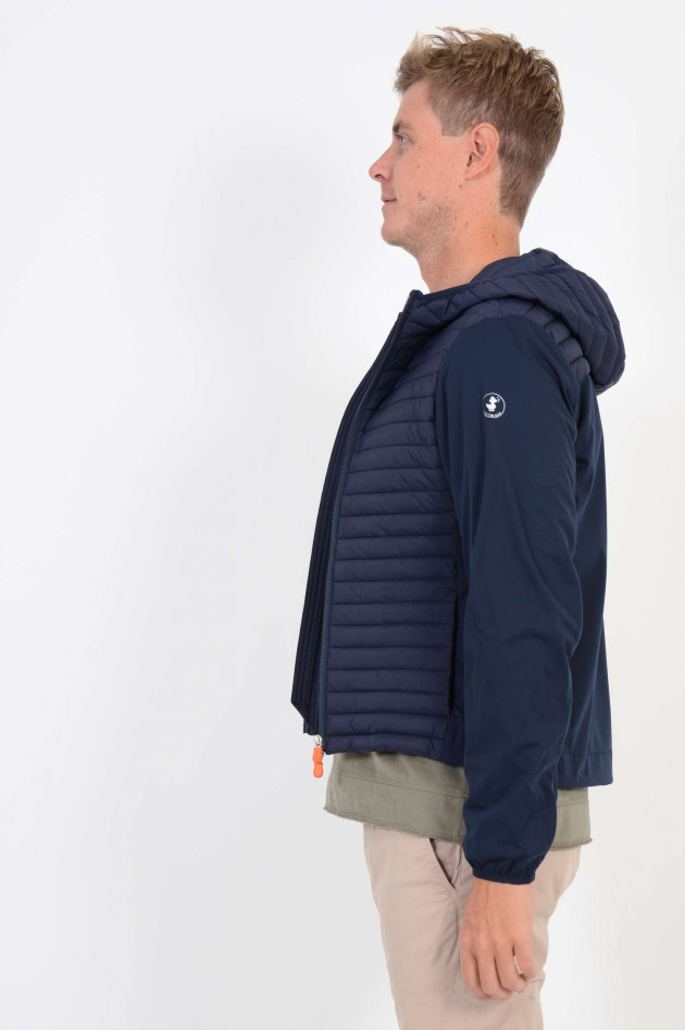 Save the Duck Hybrid Jacke in Navy