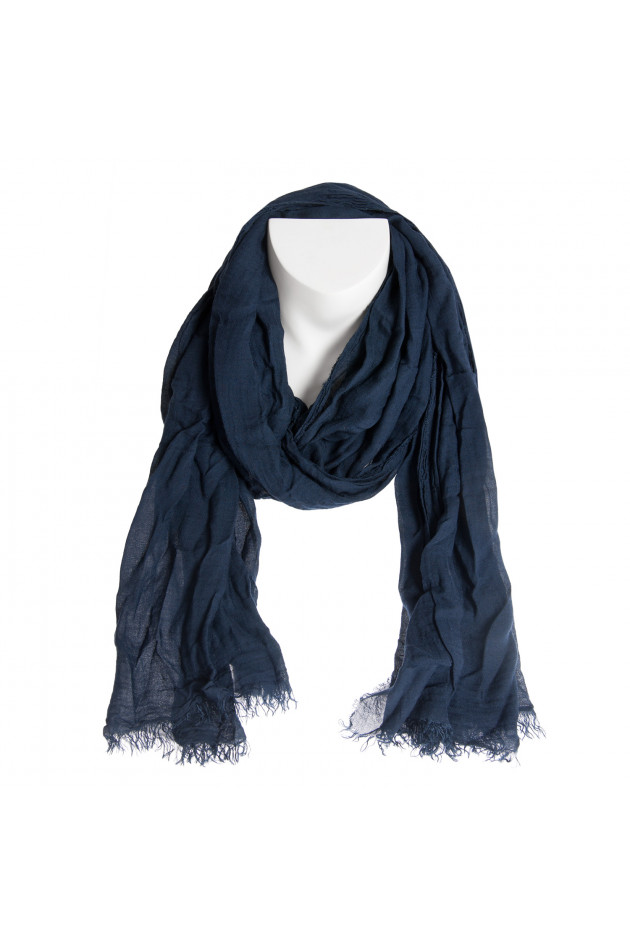 Faliero Sarti Schal AZZURINA in Navy