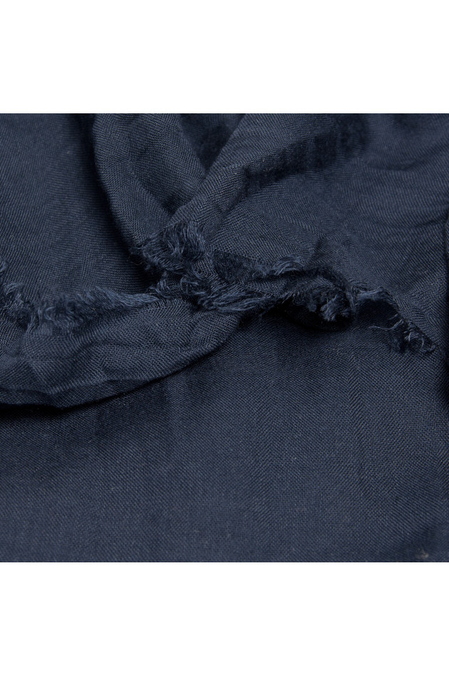 Faliero Sarti Schal BIATA in Navy