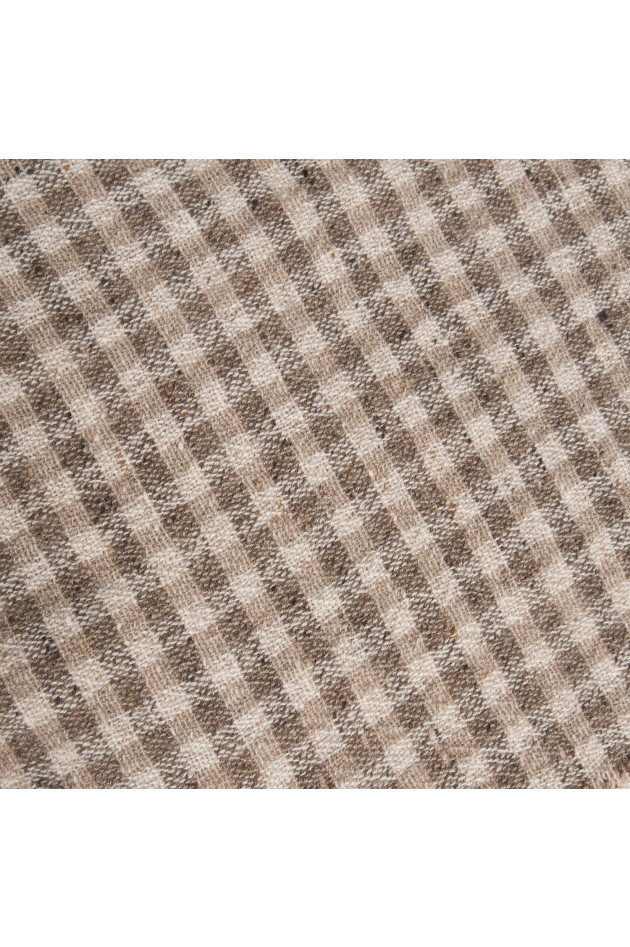 andrea's 1947 Schal gemustert in Beige/Braun