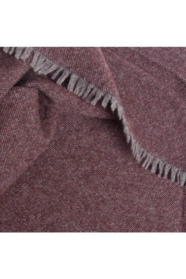 Pelo Schal in Rot
