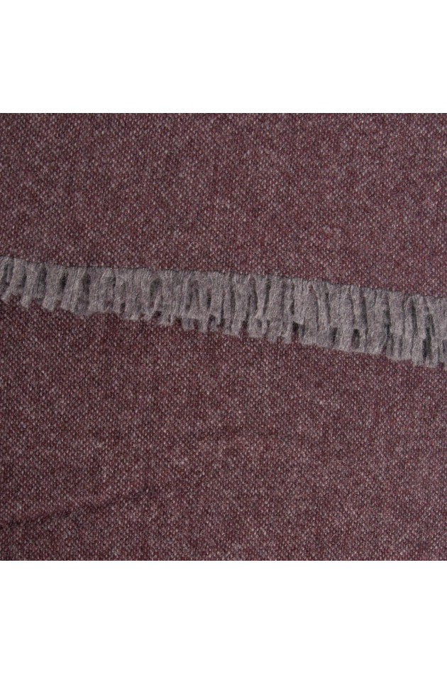 Pelo Schal in Rot
