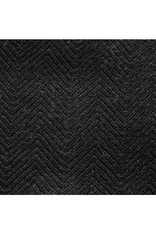 Pelo Schal in Schwarz gemustert