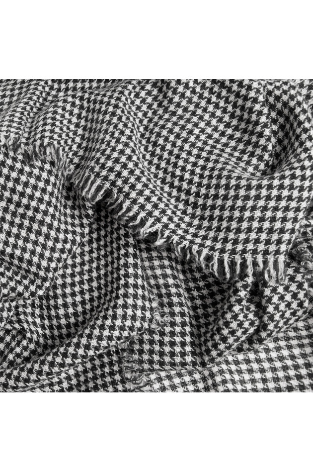 Faliero Sarti Schal ZARINA in Schwarz/Weiß gemustert