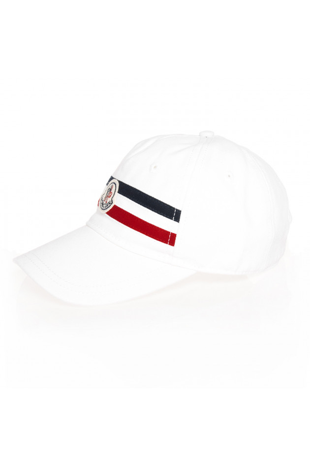 Moncler Schildkappe in Weiß