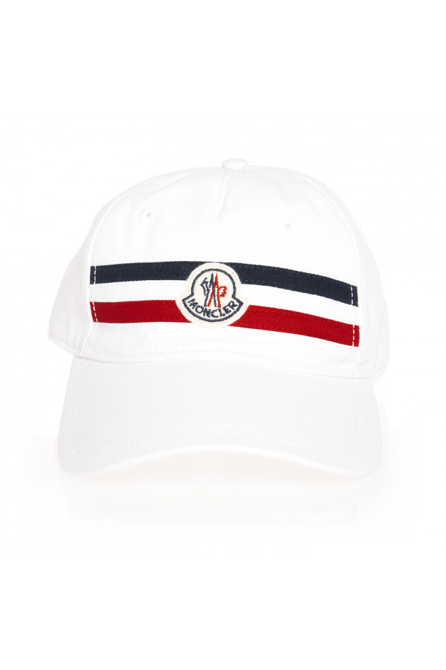 Moncler Schildkappe in Weiß